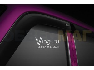 Дефлекторы окон Vinguru 2 штуки для Газель/Соболь № AFV27803